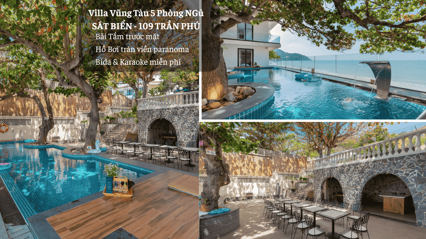 villa vũng tàu 5 phòng ngủ 