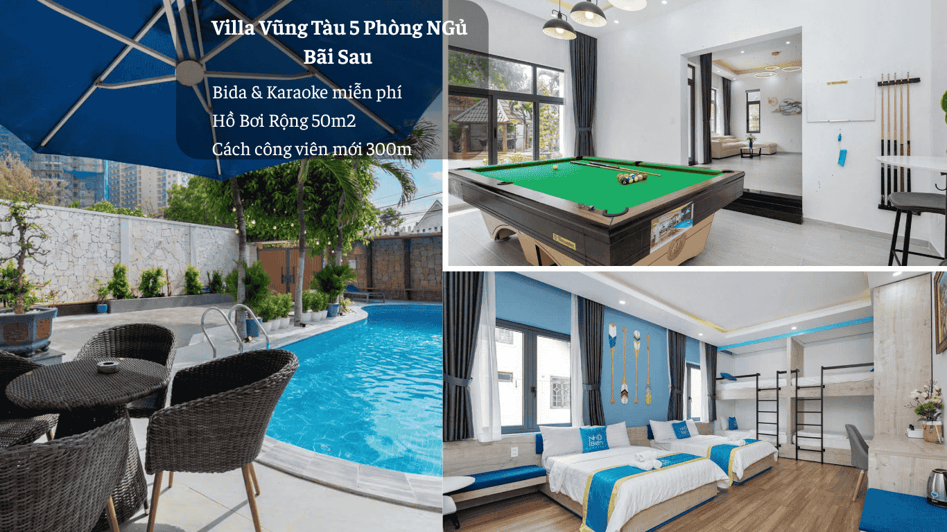 villa vũng tàu 5 phòng ngủ villa vũng tàu 5 phòng