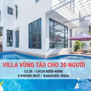 Villa Vũng Tàu Cho 30 Người C2.25